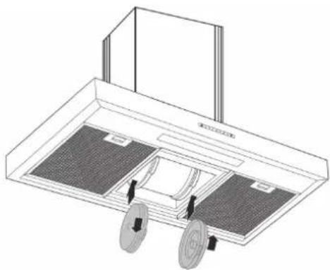 Logik L90CHDSS11 - Replacing Carbon Filters - 2