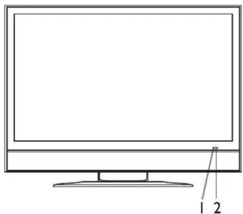 Palsonic PDP5055HD - Main Unit (front view/side view) - 1