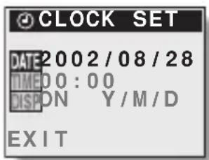 SANYO VPC-R1EX - Set the date. - 2