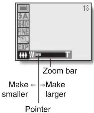 SANYO VPC-R1EX - USING THE ZOOM [ ] [ ] [ ] - 1