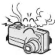 SANYO VPC-MZ3GX - WARNING - 1
