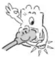 SANYO VPC-MZ3GX - ■Do not pull on the power cord to unplug it - 1