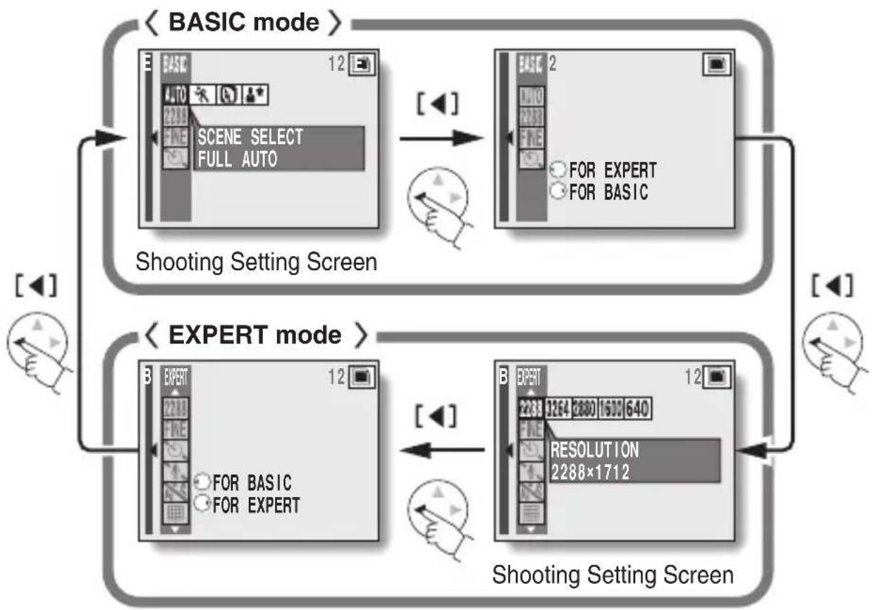 SANYO VPC-AZ3EX - Press [◀] on the arrow button twice. - 1