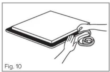 CDA HG6120 - How to install the hob: - 3