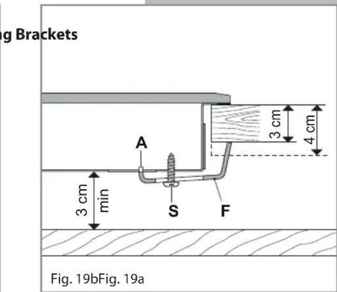 CDA 4Q5SS - Fastening the Cooktop - 3