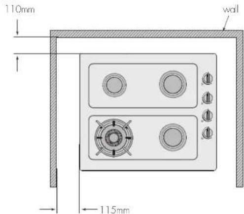 110mm wall 115mm