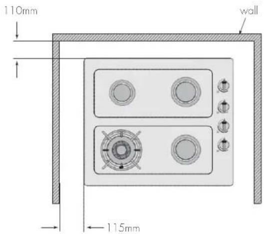 110mm wall 115mm