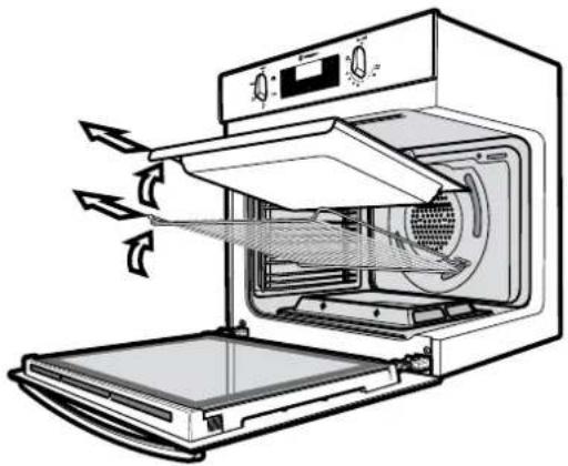 WESTINGHOUSE WVG615W - Cleaning your oven accessories - 1