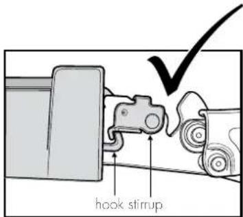 hook stirrup