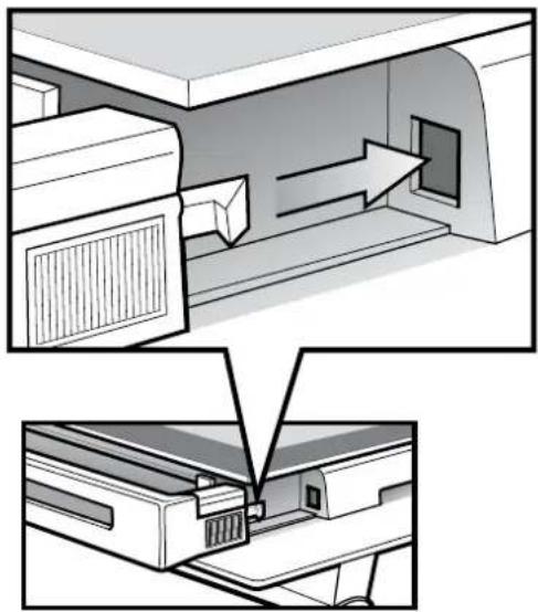 WESTINGHOUSE WVG615W - Re-assembling the top door trim - 1