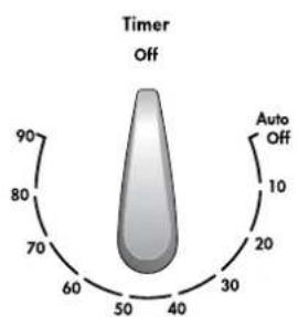 Timer Off 90 80 70 60 50 40 30 20 10 Auto Off