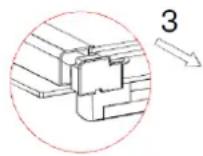BUSH BFEDC60B - REMOVAL OF DOOR GLASS FOR CLEANING - 5