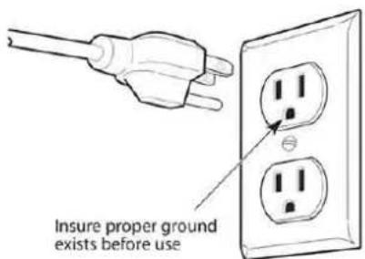 Avanti DG2452B - Electrical Shock Hazard - 1