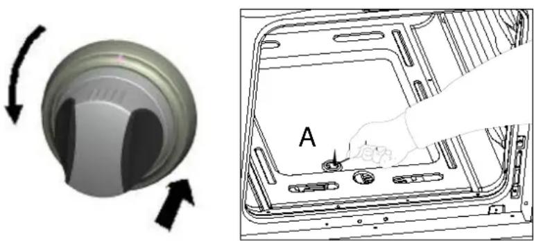 Avanti DG2452B - WARNING: Risk of explosion! The oven door must be open during this operation. - 1