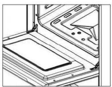 Avanti DG2452B - REMOVING THE OVEN DOOR - 1