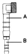 ZEROWATT ZG 1531 AES - Rubber hose connection - 1