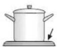 WESTINGHOUSE WLE644WA - USING THE HOTPLATES - 6