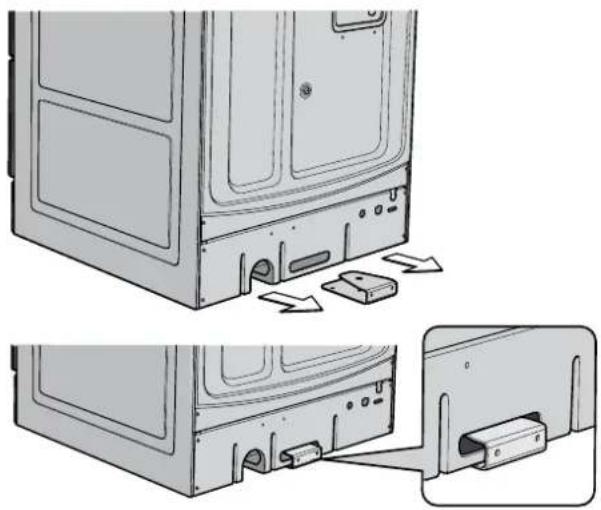 WESTINGHOUSE WLE644WA - Step 2: Fixing anti-tilt bracket - 1