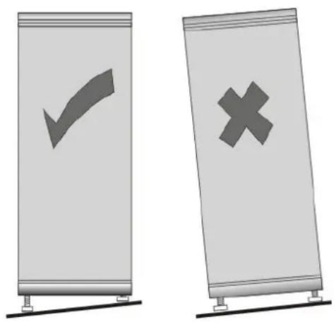 Orima ORR 50 W - Leveling the Minibar - 1
