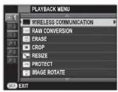 FUJIFILM FinePix JX70 - Using the Menus: Playback Mode - 1