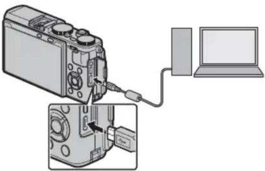 FUJIFILM FinePix JX70 - Connecting the Camera - 1