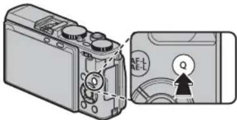 FUJIFILM FinePix JX70 - Editing the Quick Menu - 1