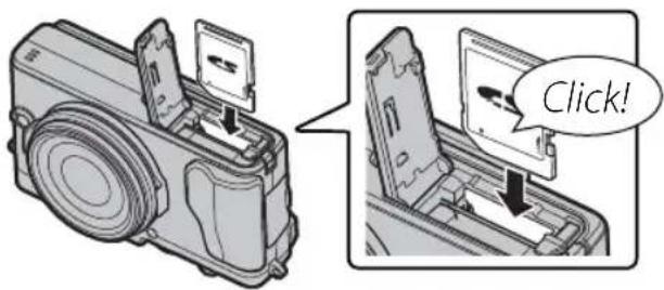 FUJIFILM FinePix JX70 - Insert the memory card. - 1