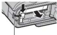 FUJIFILM FinePix JX70 - Removing the Battery and Memory Card - 1
