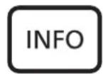 PANASONIC PT-EW630UL - Using the INFO button - 1