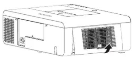PANASONIC PT-EW630UL - ■ Replacement of the air filter unit - 2