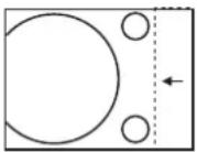 PANASONIC PT-EW630UL - ■ For horizontal (right and left) adjustment - 2