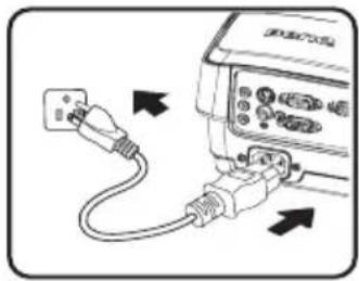 BENQ MS511H - Starting up the projector - 2