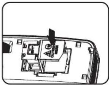 BENQ MS511H - Replacing the lamp - 8