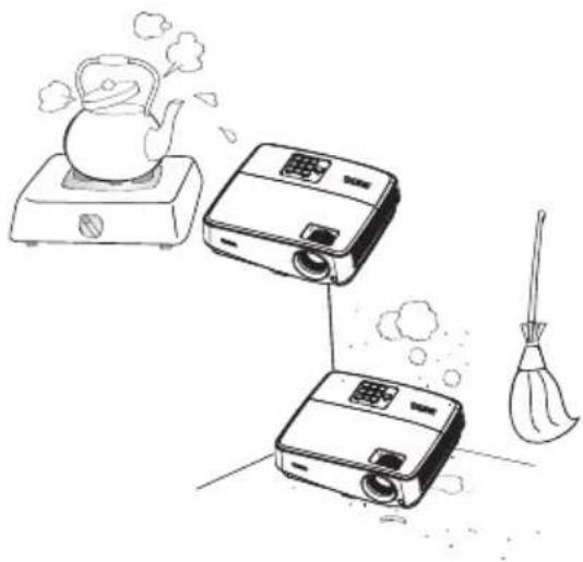 BENQ MS511H - Safety Instructions (Continued) - 1