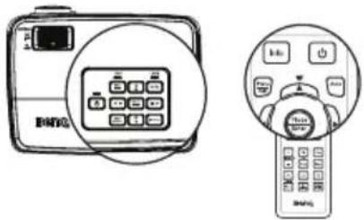 BENQ MS511H - Shutting down the projector - 3