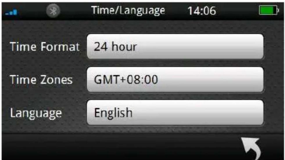 HOLUX GPSmile 6430 - Time Format - 1