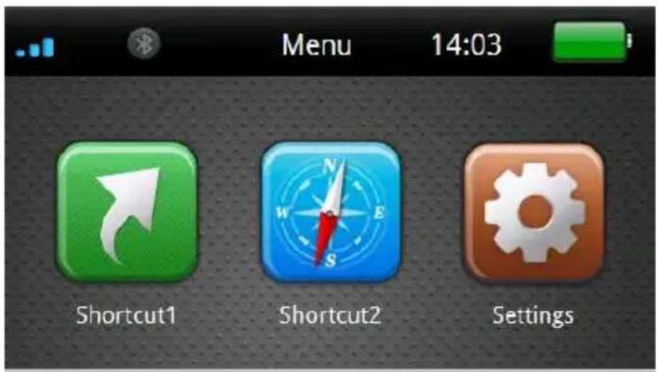 HOLUX GPSmile 6430 - Function Menu - 1