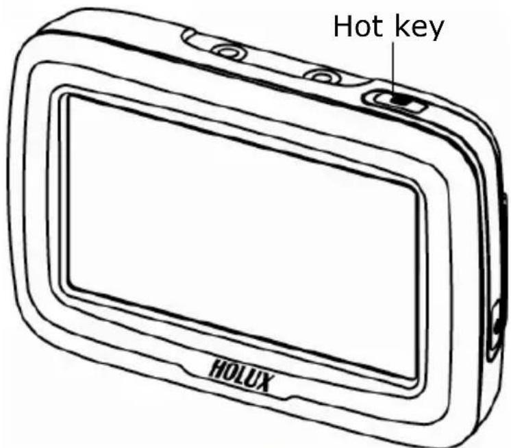HOLUX GPSmile 6430 - Hot key - 1