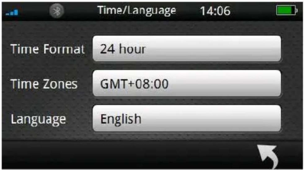 HOLUX GPSmile 6430 - Language - 1