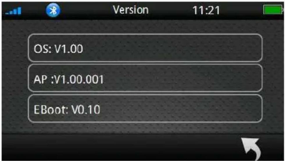 HOLUX GPSmile 6430 - Version Information - 2