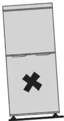 Currys Essentials C108TW10 - Levelling the Fridge Freezer - 2