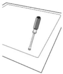 Currys Essentials C108TW10 - Reversing the Door Swing - 1