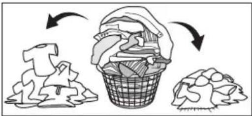 Simpson SWT5541B - SORT YOUR WASHING INTO SEPARATE WASH LOADS - 1