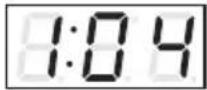 Simpson SWT5541B - Estimated time of the selected program - 1