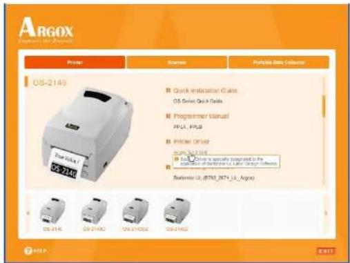ARGOX Explorer Data Provider Printer Scanner Portable Data Collector OS-2140 Quick installation Guide OS-Service Quick Cards Programmer Manual PP-LA, PPLB Printer Driver OPM 367-038 PPLB Driver is specify programmed to pre application of software on Linux Group Software Reagentor UJ_07502_NST4 (UJ_Angos) OS-2140 OS-21402 OS-214032 OS-214042 NEXT