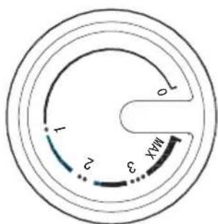 ELECTROLUX ESI520T - 調溫旋鈕 (圖1) - 1