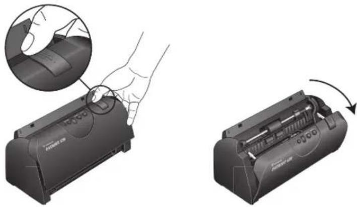 Visioneer Patriot 430 - To replace the ADF Pad assembly: - 1