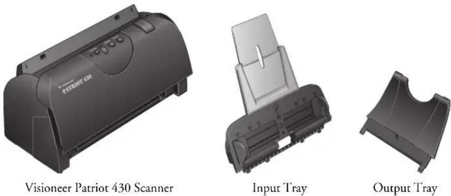 Visioneer Patriot 430 - WHAT'S IN THE BOX - 1