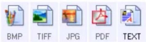BMP TIFF JPG PDF TEXT