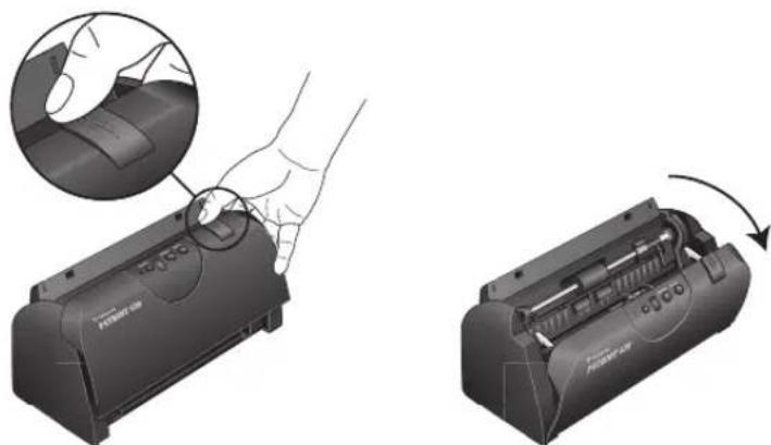 Visioneer Patriot 430 - To clean the ADF: - 1